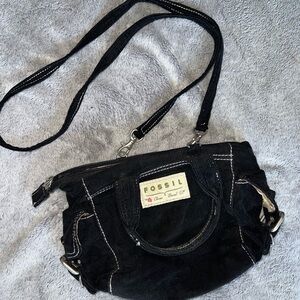 Vintage fossil strap bag